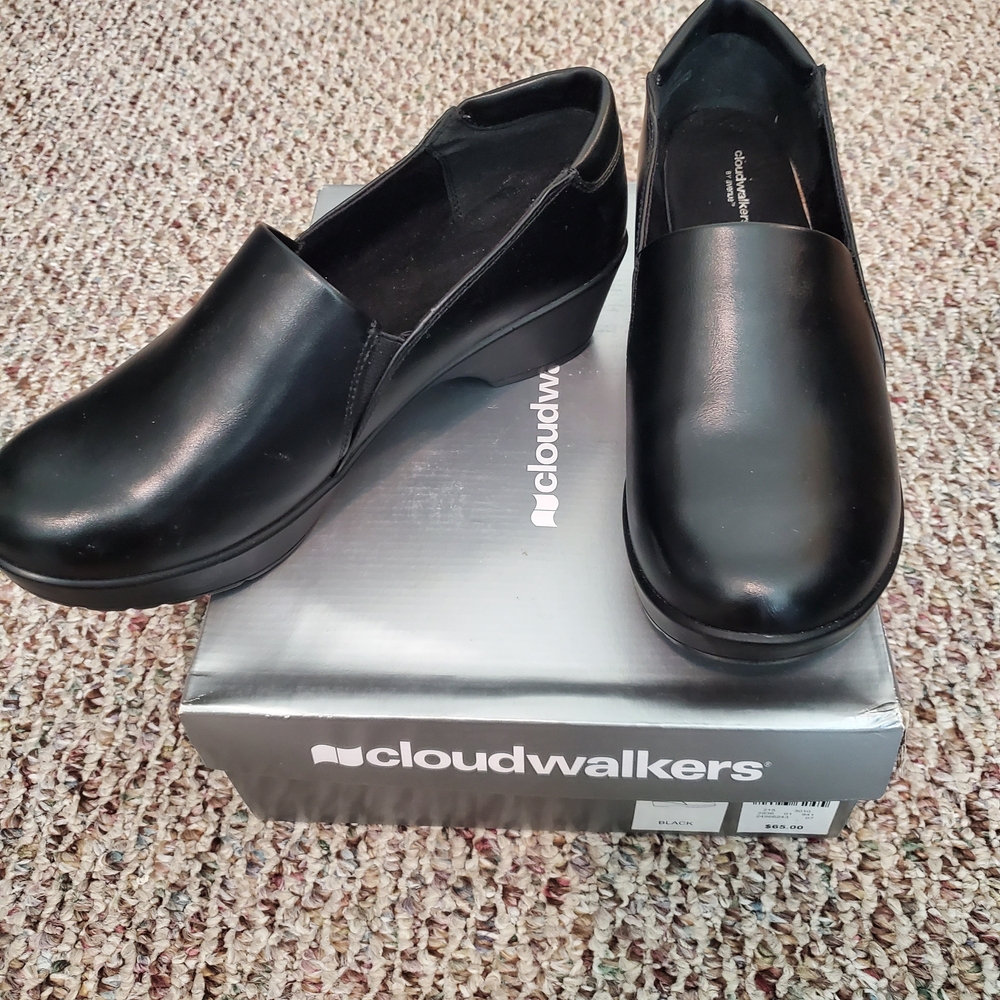 Cloudwalkers Women's Black Mules size 10W